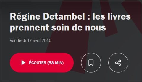 L’Heure des Rêveurs / France Inter (avril 2015)